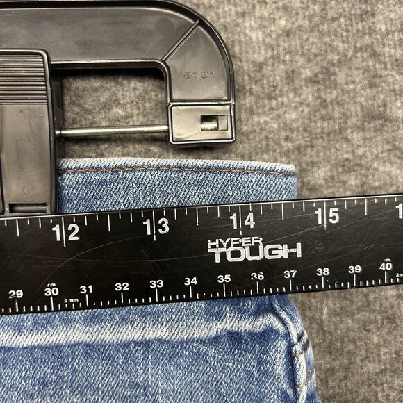 Hollister Jeans Womens 3R‎ 26 (26x28) Blue Denim Bootcut Western Y2K Preppy - Picture 2 of 7